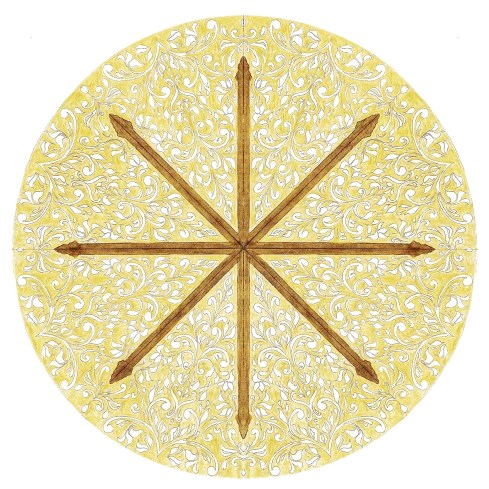 Design concept for Dashner Turret Design owned by April Elizabeth of A E Design